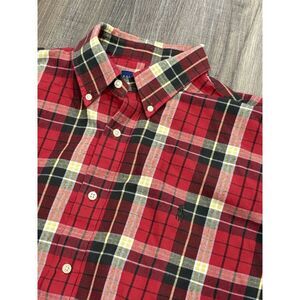 Ralph Lauren Classic Fit Size XL Performance‎ Flannel Men's Long Sleeve Plaid